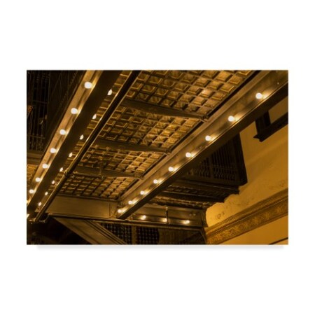 Trademark Fine Art Njr Photos 'Iron Walkway' Canvas Art, 12x19 ALI43868-C1219GG